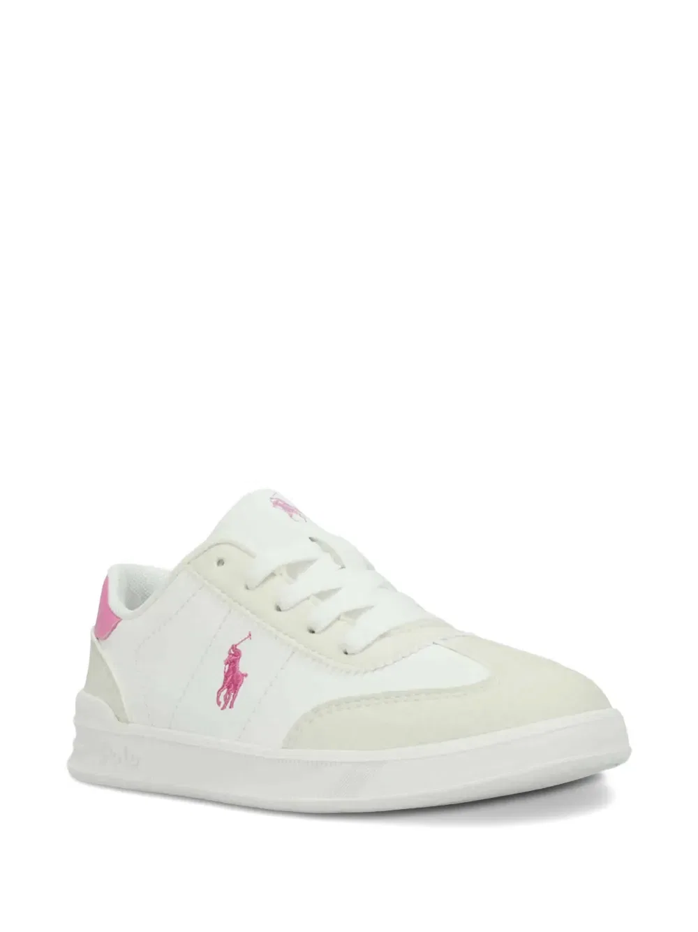 Кроссовки с логотипом Polo Ralph Lauren Kids, белый