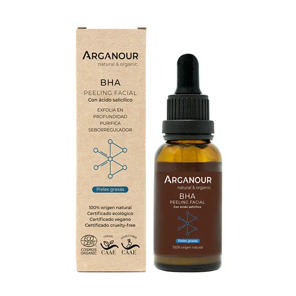 

Отшелушивающая сыворотка Bha Peeling Facial Arganour, 30 ml