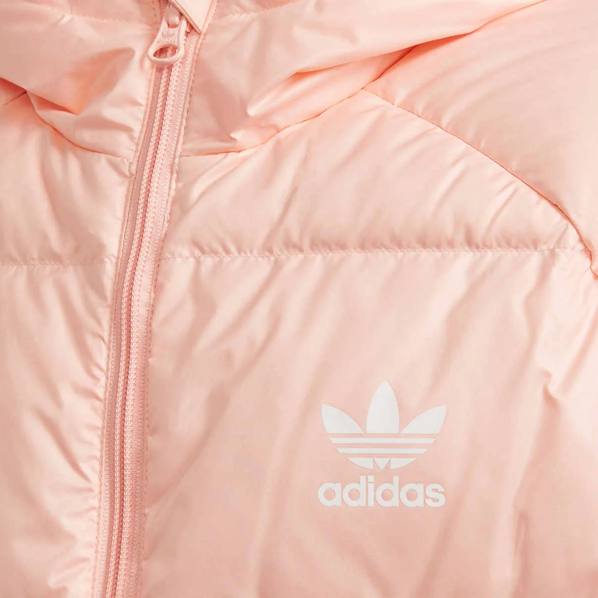 Adidas Пуховик Hazy Coral Powder для подростков — фото 4