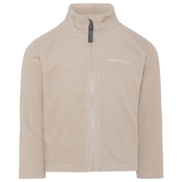 

Детская флисовая куртка monte full-zip 10 Didriksons, бежевый