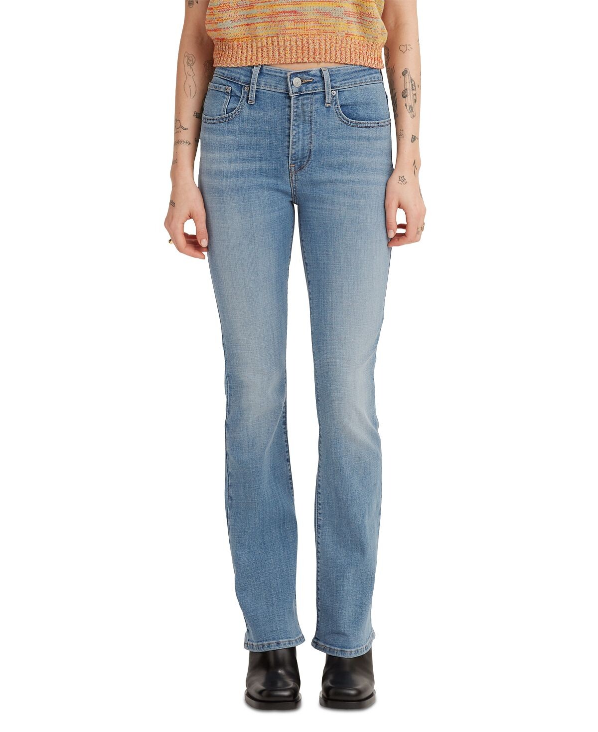 

Классические эластичные джинсы Bootcut 725 с высокой талией Levi's
