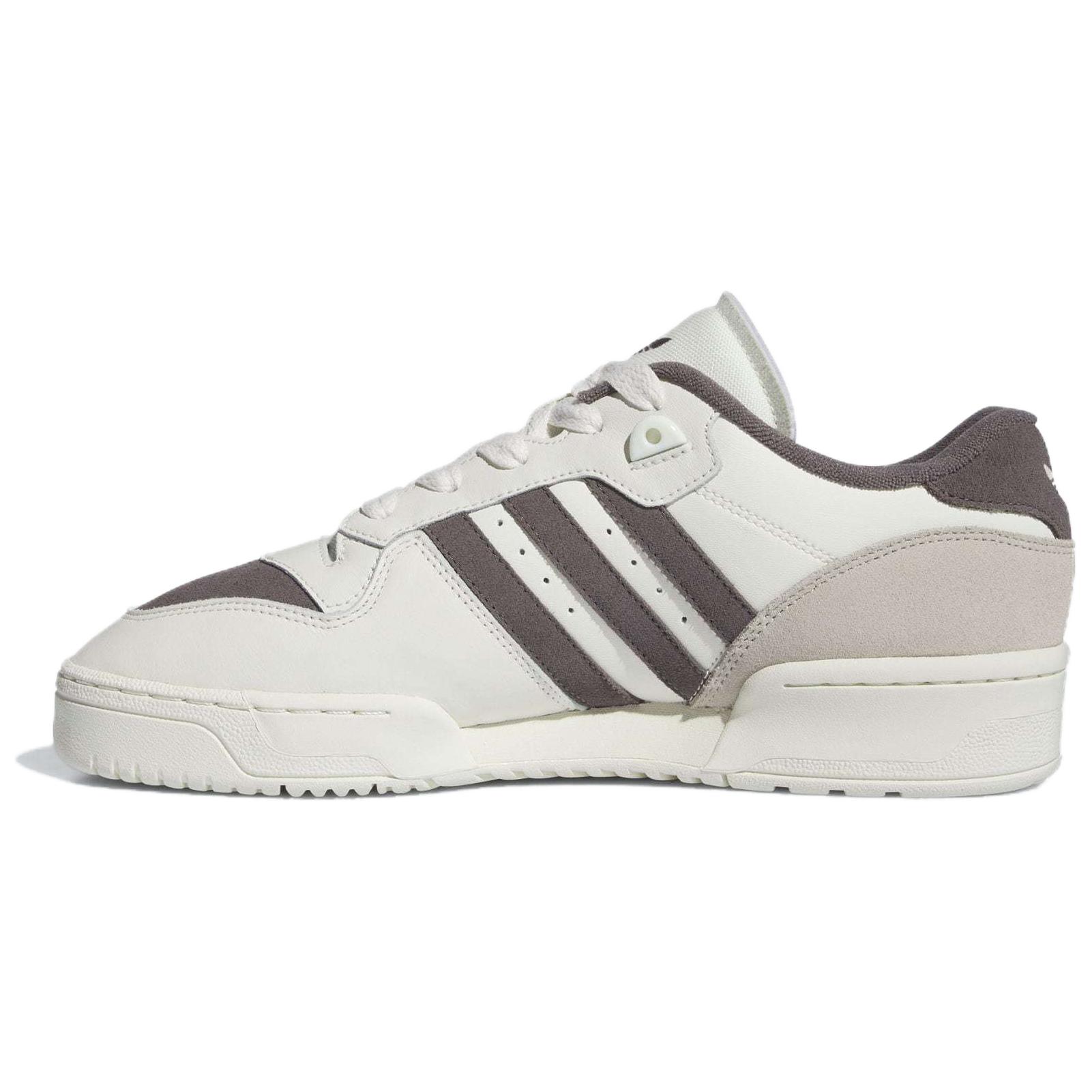 

Кроссовки Adidas Rivalry Low 'Ivory Charcoal' Adidas Originals, цвет White Gray Black