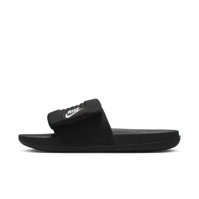 Шлепанцы Nike Offcourt Adjust, черный/белый — фото 3