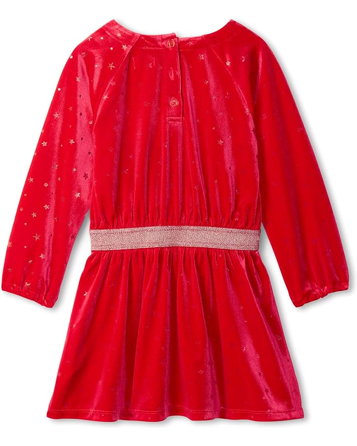 

Платье Hatley Holiday Stars Crushed Velour Dress, красный