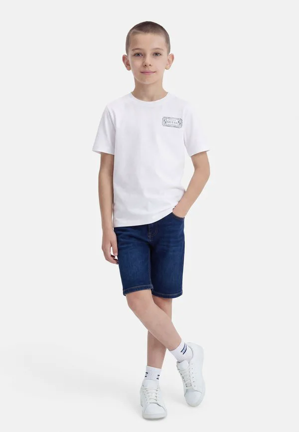 Детская базовая футболка Guess, Pure White