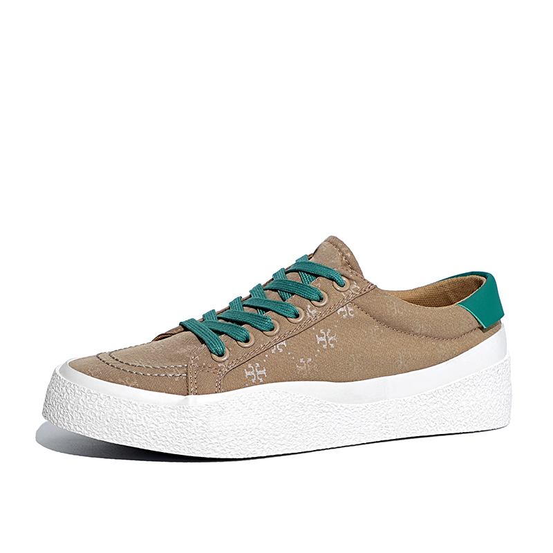 

Baoda Низкие скейтерские кроссовки мужские серо-зеленые, цвет Gray Green