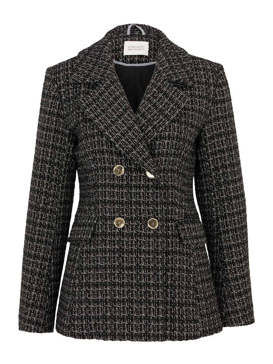 

Классический блейзер Guido Maria Kretschmer Women Blazer Marine, черный