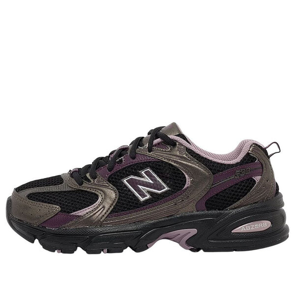 

Кроссовки 530 'black metallic plum brown' New Balance, черный