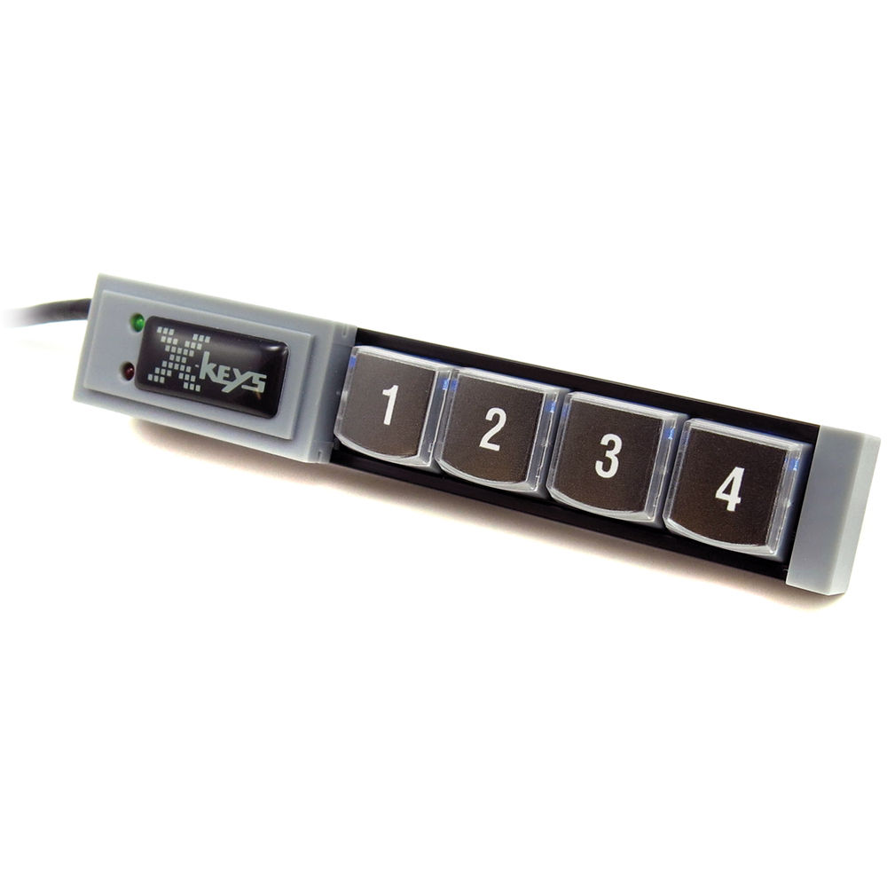 

X-keys XK-4 Stick с четырьмя программируемыми клавишами