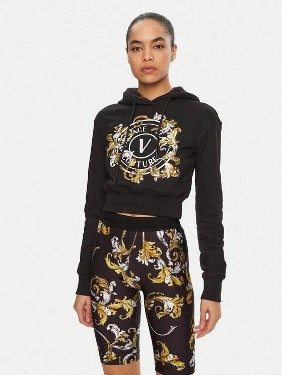 

Толстовка обычного кроя 78HAIC01 Versace Jeans Couture, черный