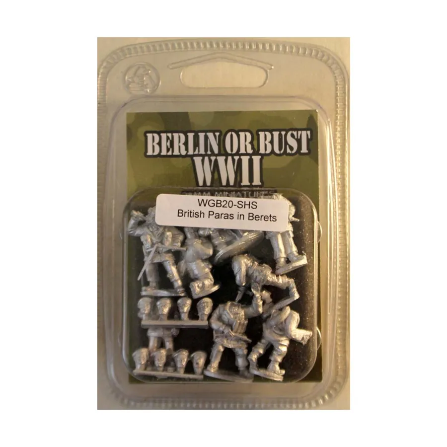 

Британские десантники в беретах, Berlin or Bust WWII Miniatures - British - Infantry