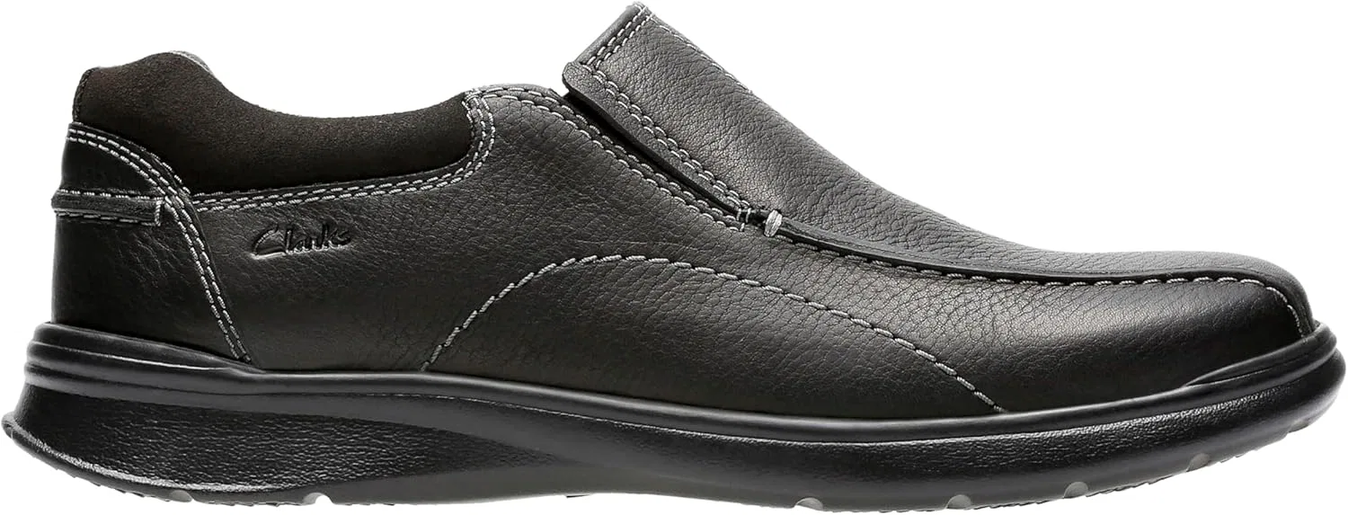 Мужские лоферы Clarks COTRELL Step без шнурков, 2-Black Oily — фото 2