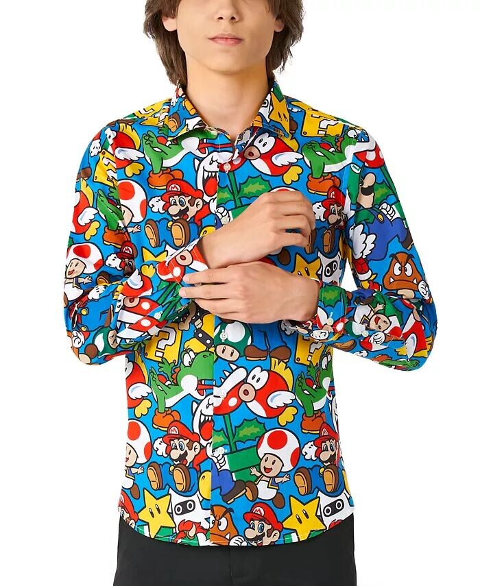 

Футболка Big Boys Super Mario с лицензией Nintendo Opposuits