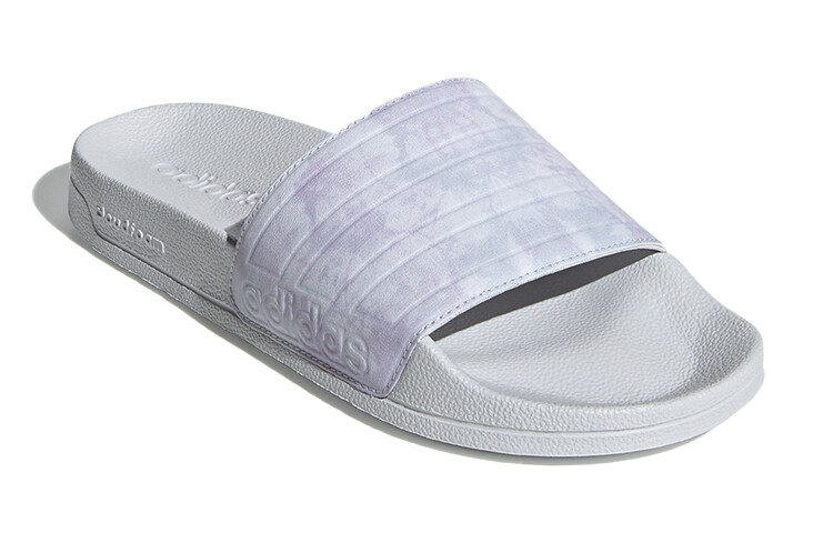 ADILETTE SHOWER Шлепанцы женские фиолетово-серые Adidas — фото 3