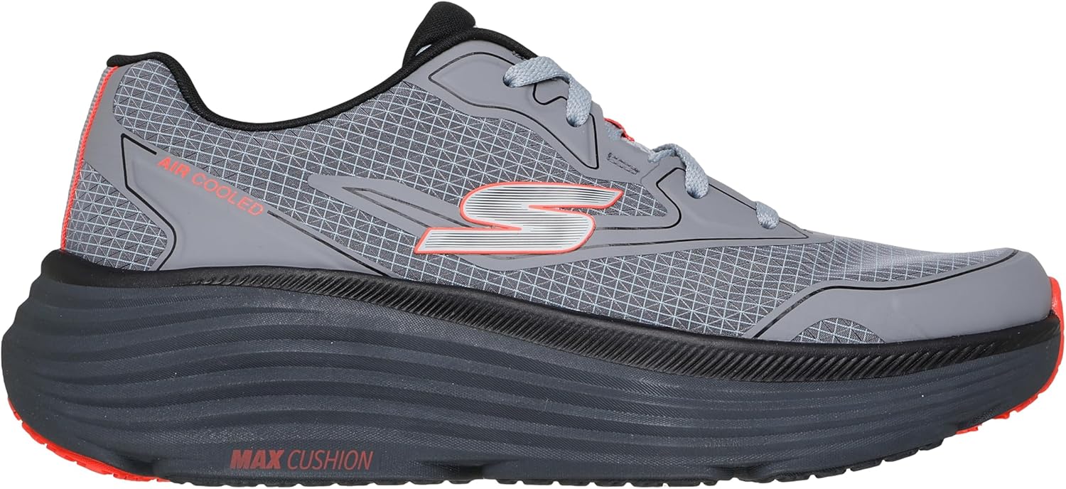 Мужские кроссовки Skechers Max Cushioning Endeavour - Space Angle, Charcoal — фото 4