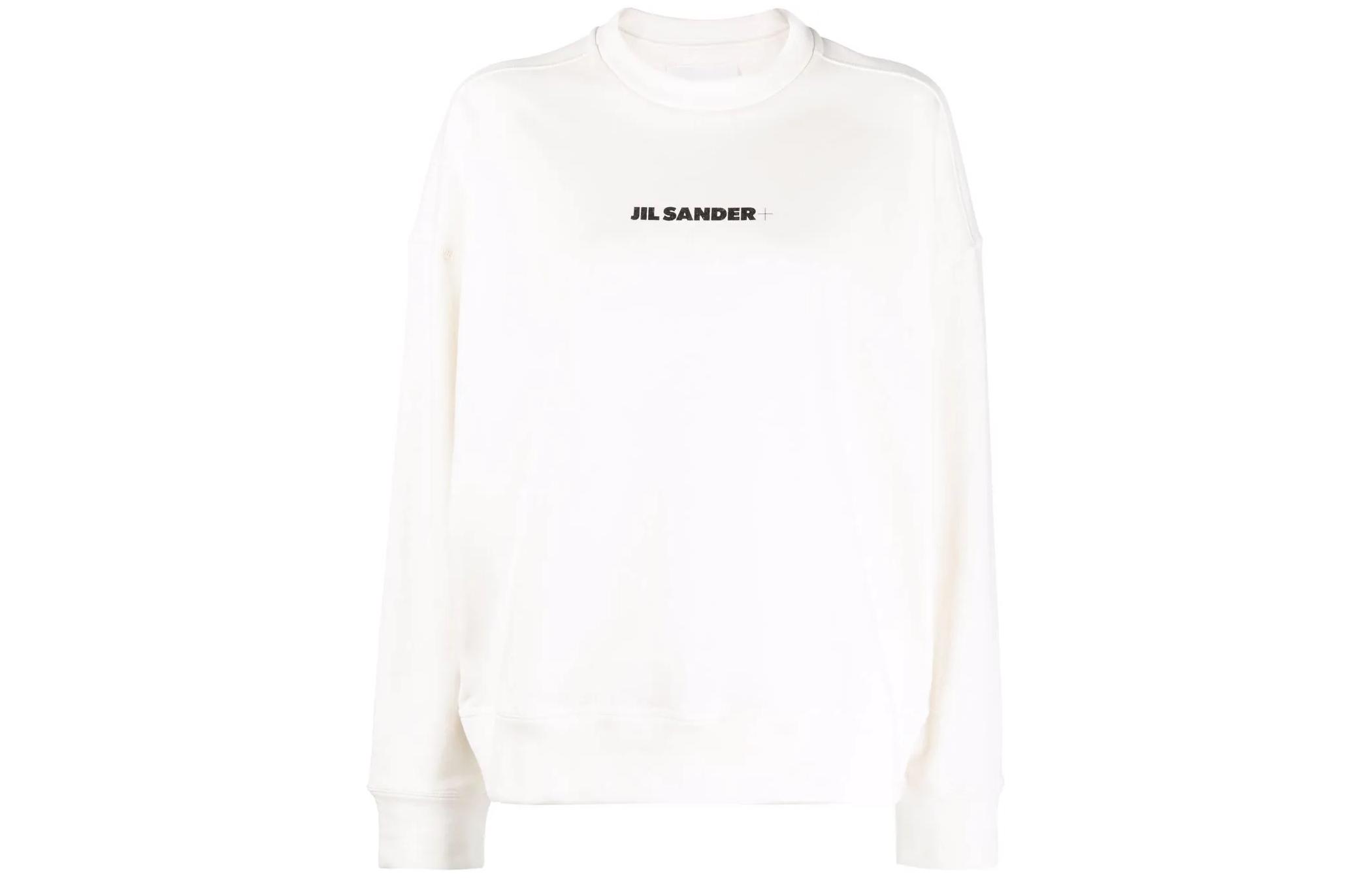 

Лонгслив Logo print Long sleeve Top JIL SANDER, белый