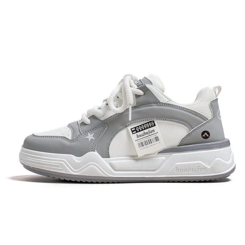 

Кроссовки мужские Lifestyle Shoes Men Low-Top Troadlop, цвет White Gray