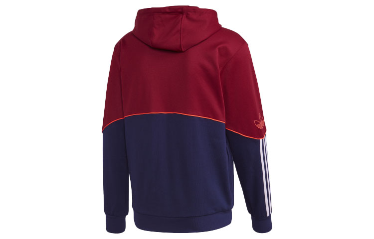 Куртка мужская тёмно-фиолетовая красная Adidas Originals — фото 3