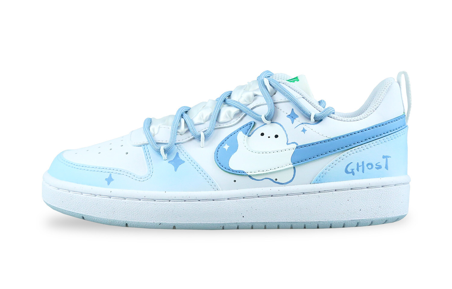 

Кроссовки Nike Court Borough Kids' Skateboarding Shoes Grade School, цвет Sky Blue