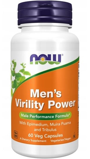 

Now Foods, Мака Now Men Virility Power Libido, 60 капсул.