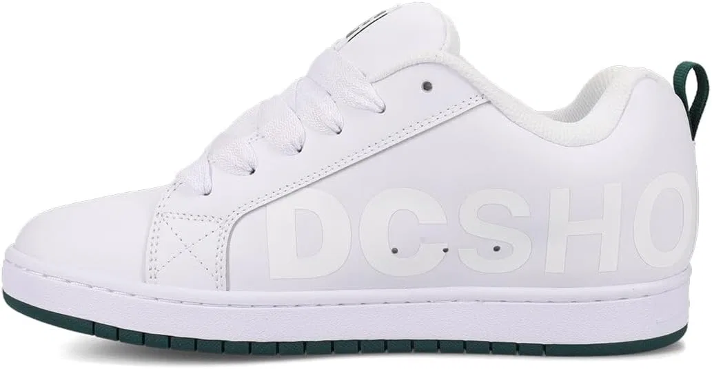 Кроссовки DC Shoes Court Graffik, White — фото 3