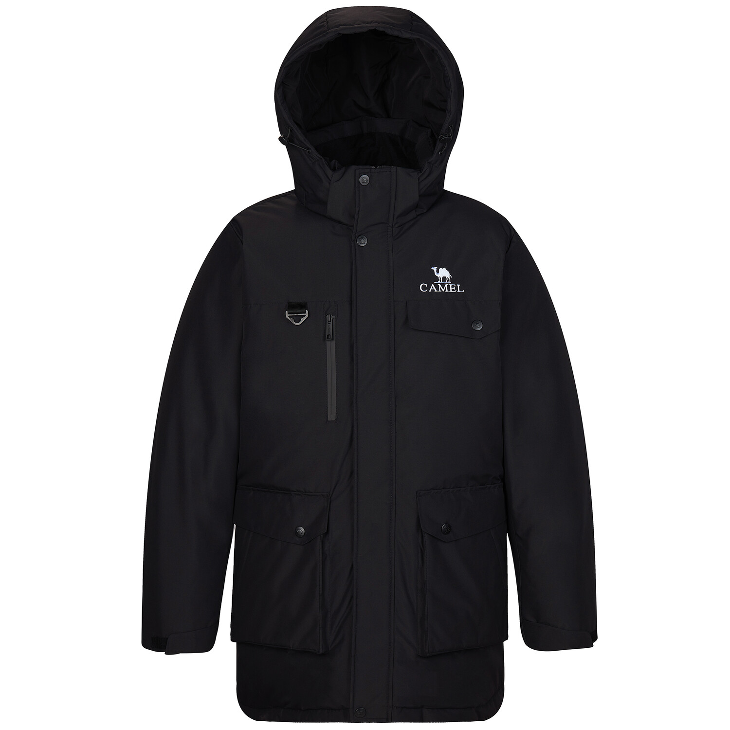 

Пуховик унисекс Camel, цвет Phantom Black/Phantom Black
