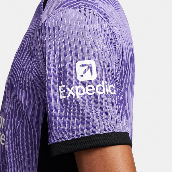 Спортивная футболка liverpool fc 2023/24 match third jersey 'purple' Nike, фиолетовый — фото 4