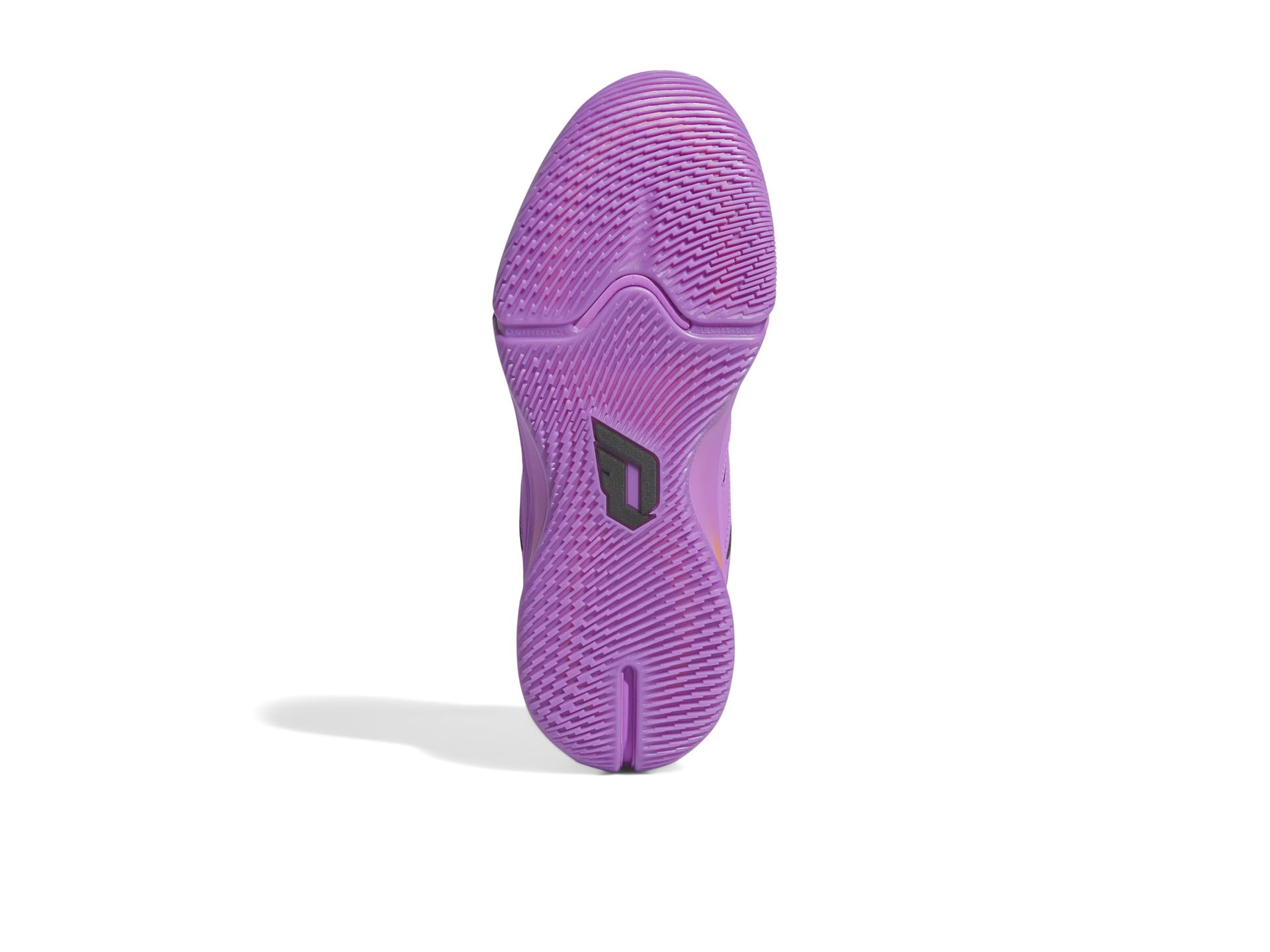Кроссовки Adidas Dame 9 Basketball Shoes, Purple Burst/Black/Solar Red — фото 3