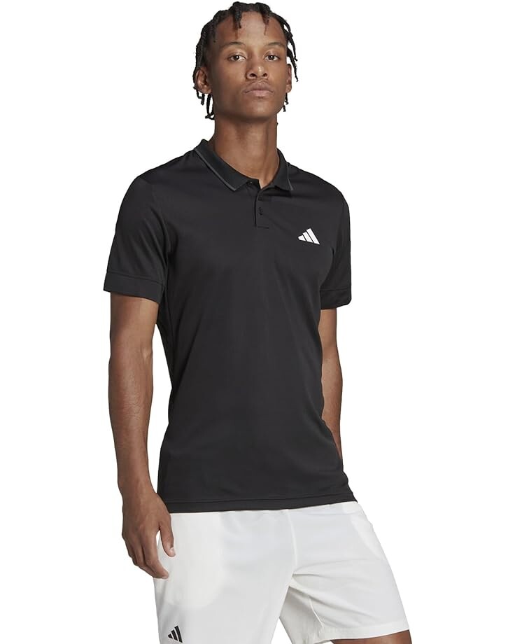 

Поло Adidas Tennis Freelift Polo Shirt, черный