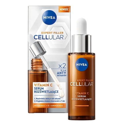 

Клеточная ежедневная УФ-осветляющая сыворотка с витамином С 30 мл Nivea