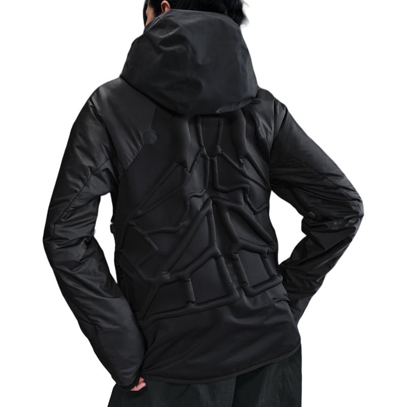 Nike Адаптивная утепленная куртка унисекс, Black/Black/Black — фото 4