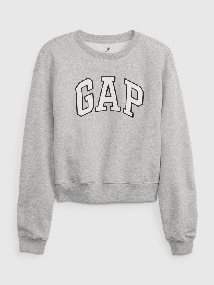 

Детская толстовка с логотипом Gap, серый