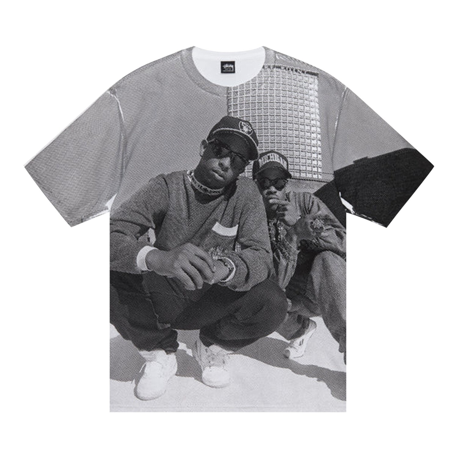 

Футболка Stussy Gang Starr Белая, Белый, Футболка Stussy Gang Starr Белая