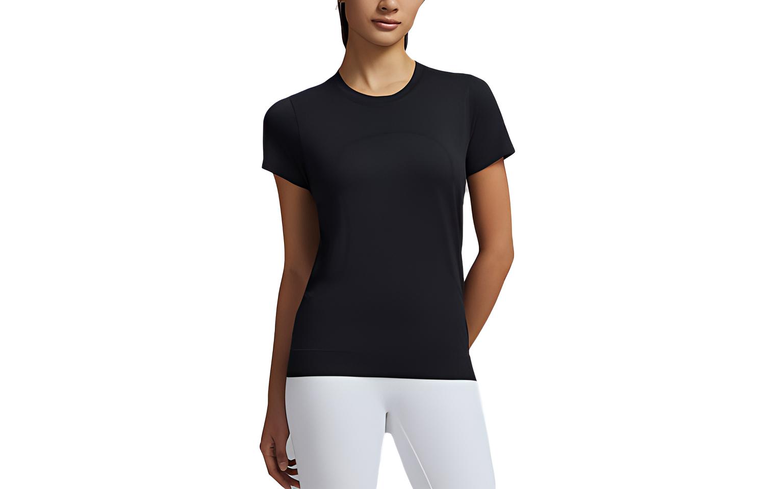 

Футболка Swiftly Relaxed Женская Черная Lululemon