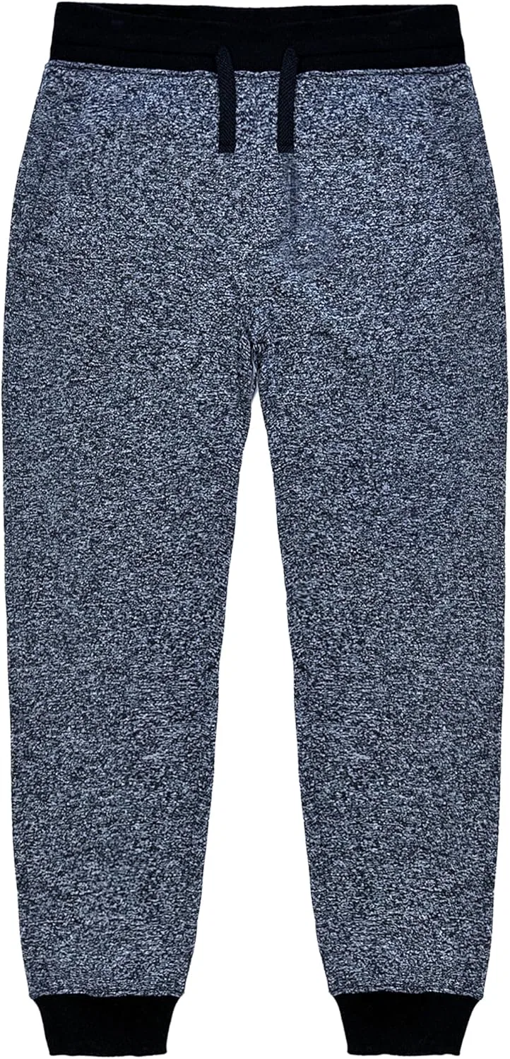 Спортивные брюки Southpole для мальчиков из флиса Active Basic, Marled Grey (Marled Navy (Rubber Logo At Back)