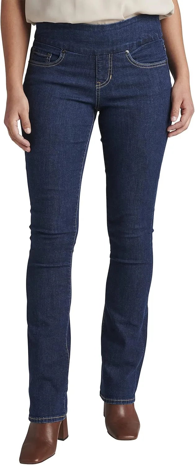 

JAG Jeans Women's Paley Mid Rise Bootcut Pull-On