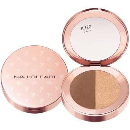 

Naj Oleari Intense Color Eyeshadow Duo 03 Розовый и Серебристый