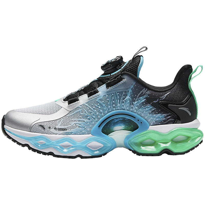 

Детские кроссовки унисекс Antakids, серебряный/черный/синий