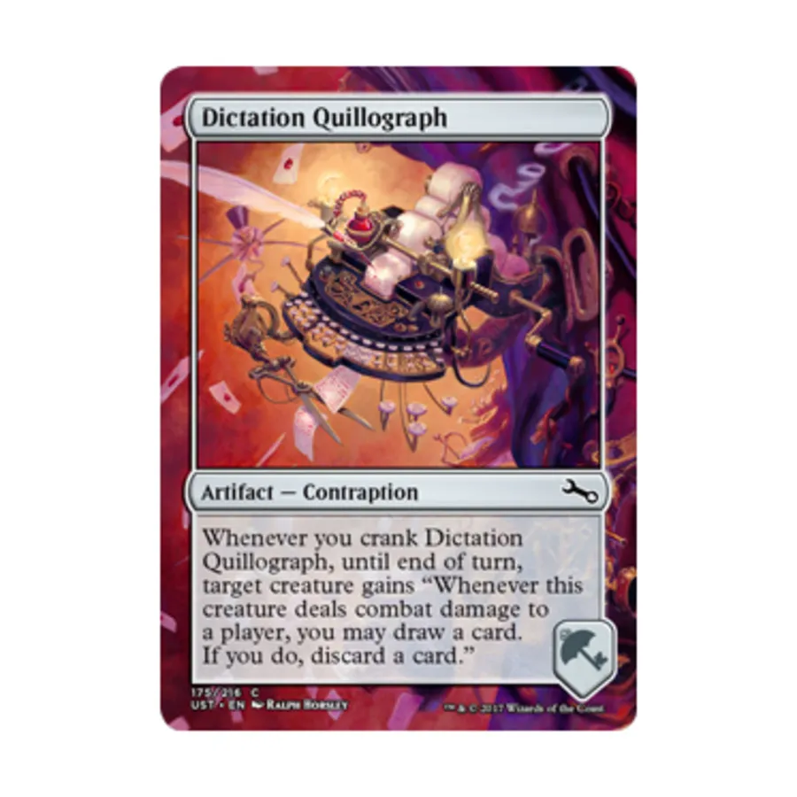 

CCG Диктант Квиллограф (С), MTG - Unstable