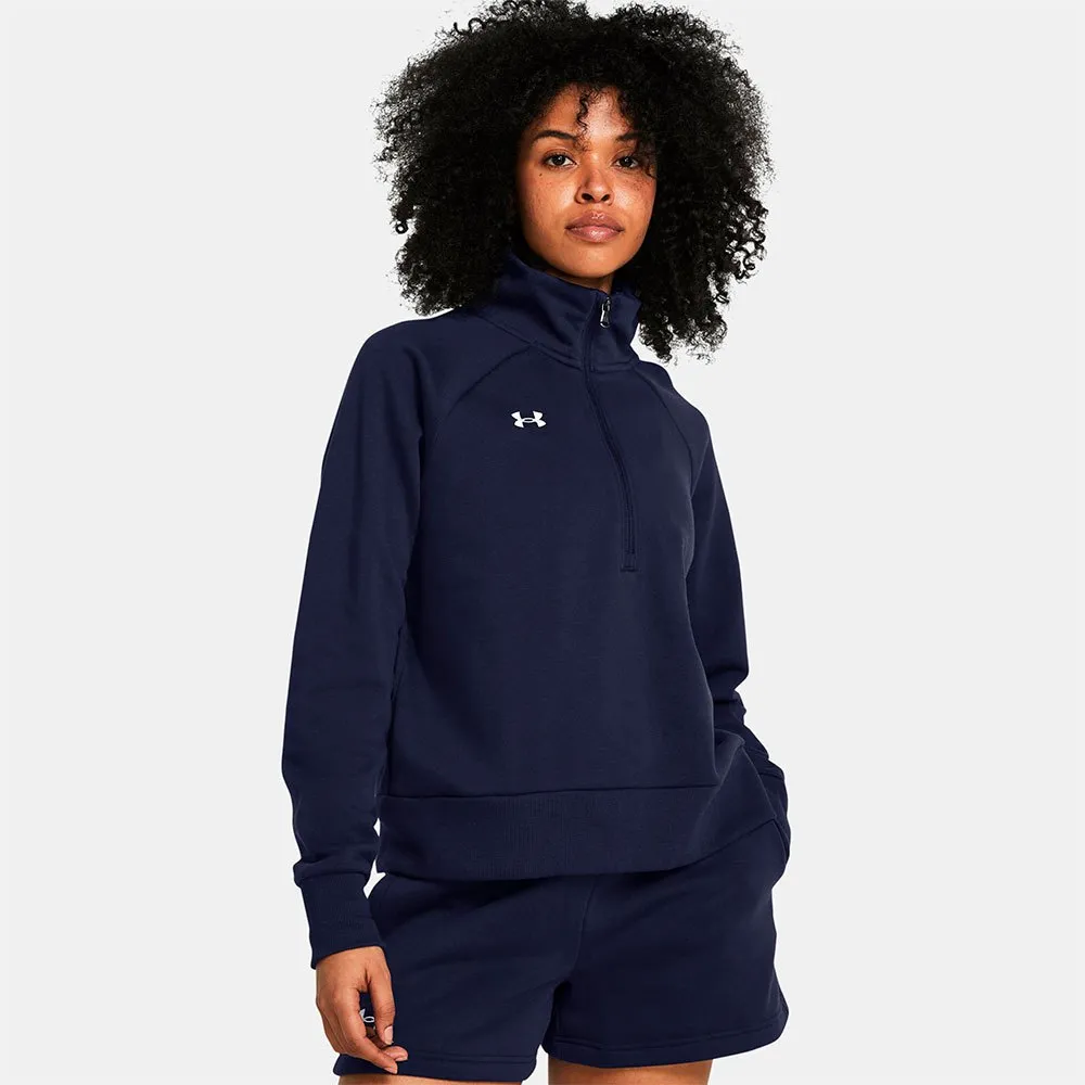 

Толстовка Under Armour Rival Fleece half zip, синий