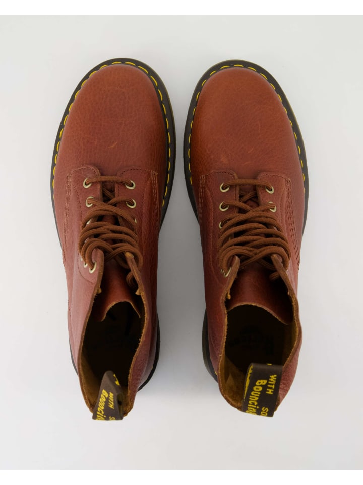 Dr. Martens Зимние ботинки коричневого цвета — фото 4