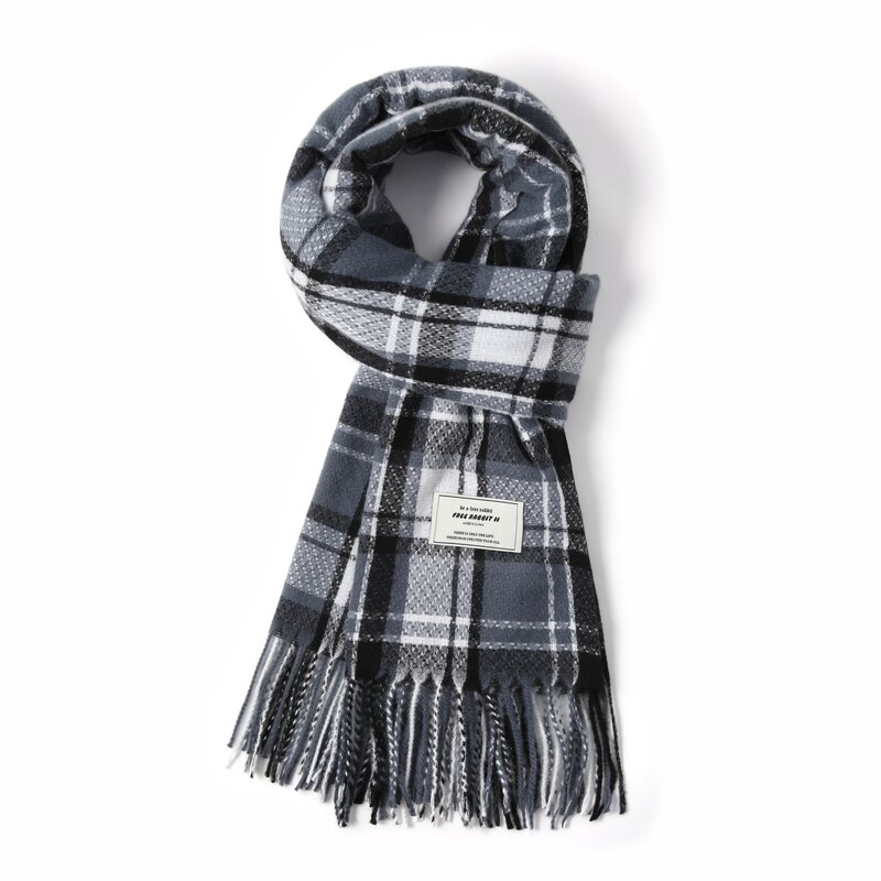 

Фальшивый кашемировый вязаный шарф унисекс БЕСПЛАТНЫЙ КРОЛИКⅡ