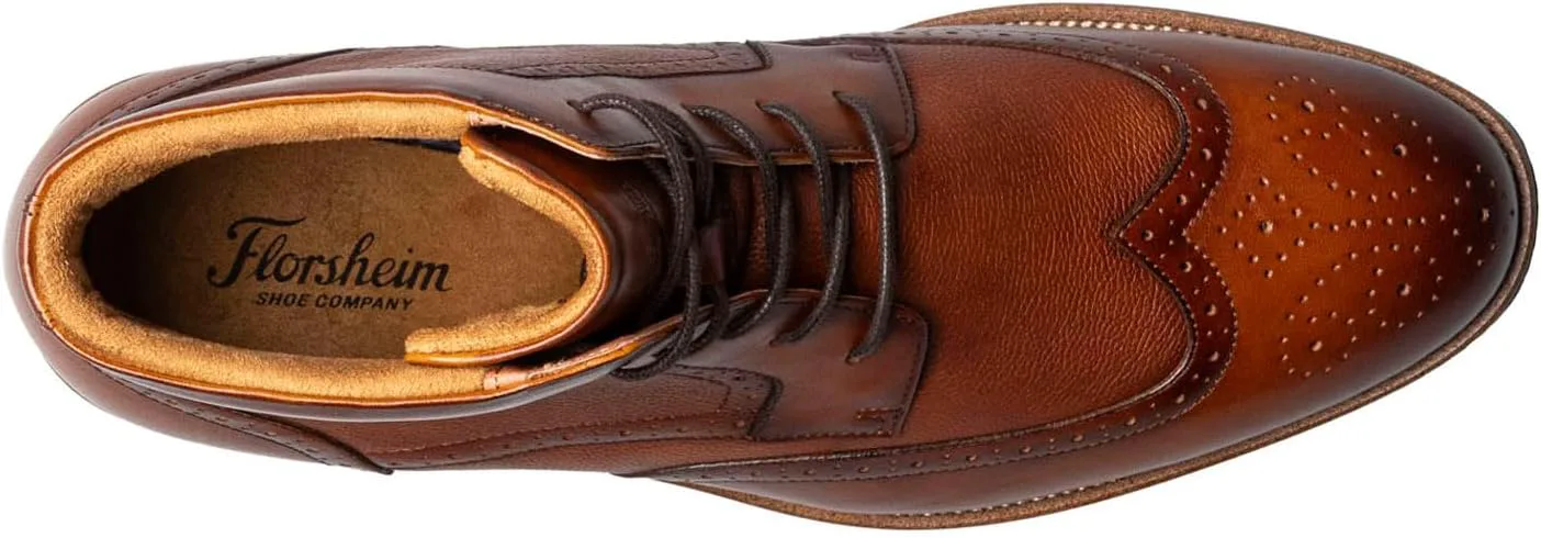Мужские ботинки Florsheim Rucci с крыльчатым узором и шнуровкой — фото 4