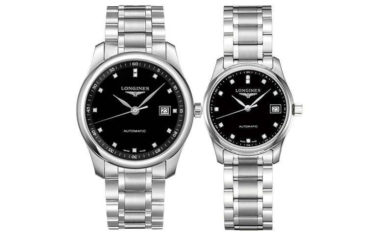 

LONGINES Часы Unisex Master Collection Watch, Black Dial+Black Dial (Matching Watch)