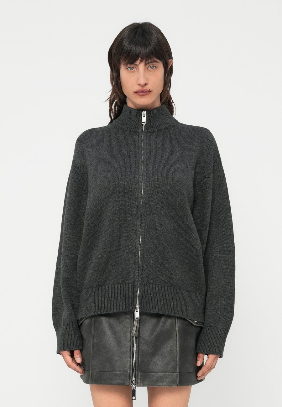 

Кардиган Han Kjøbenhavn DIAMOND ZIP CARDIGAN, Dark Grey