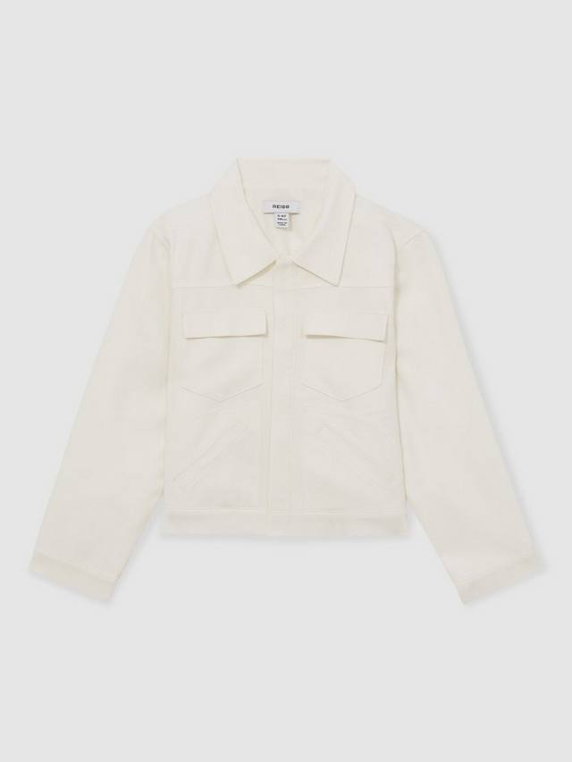 

Детская куртка Joss Boxy Reiss, Ivory