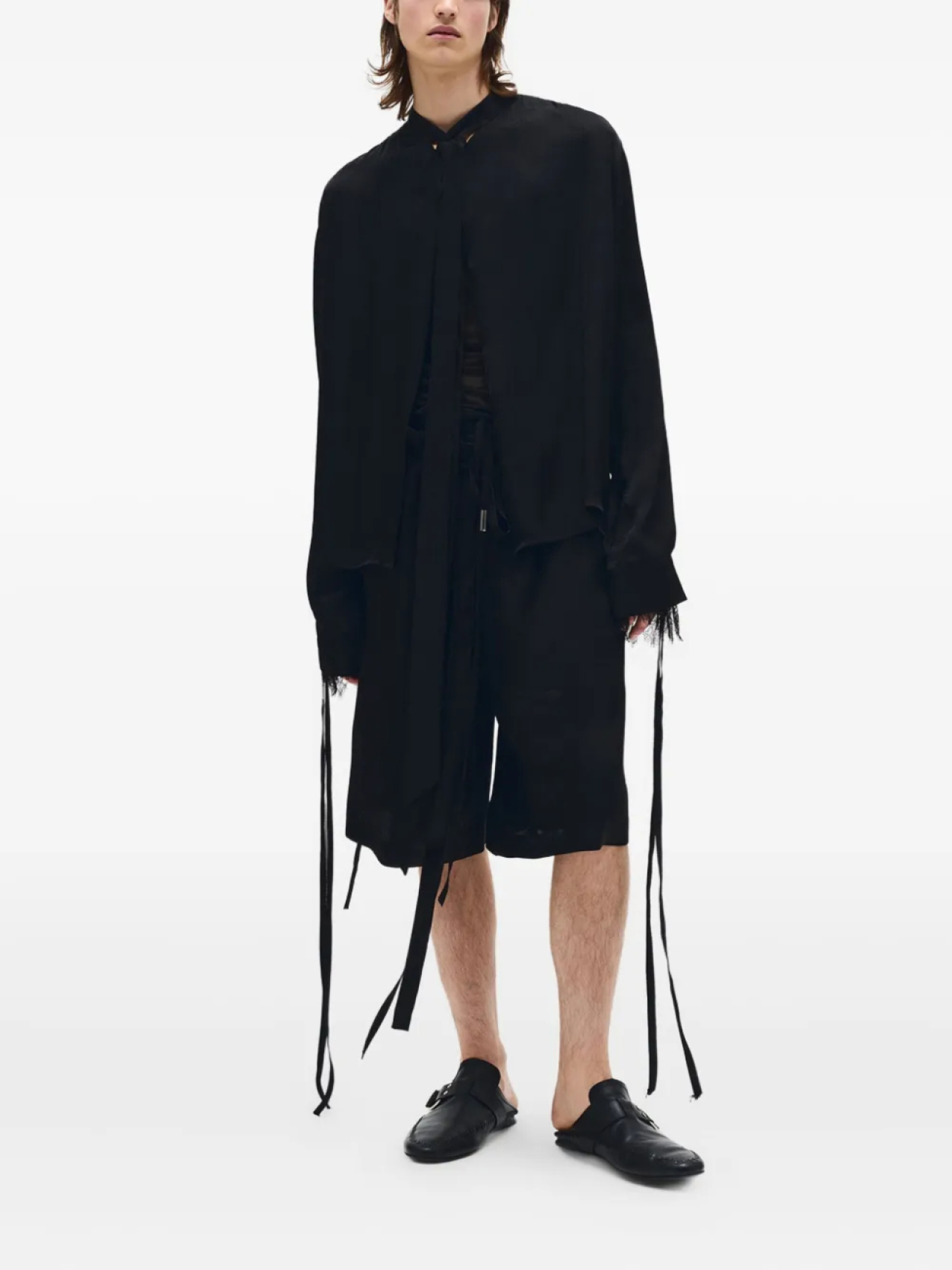 

Ann Demeulemeester шорты Pedro, черный