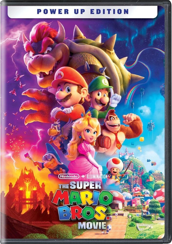 

Диск DVD Super Mario Bros Movie [2023]