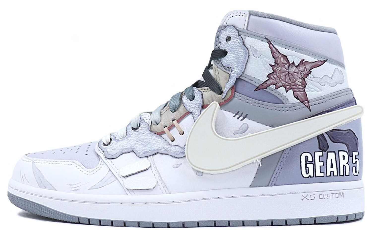 

Jordan Air Jordan 1 Vintage Баскетбольные кроссовки унисекс, Lavender