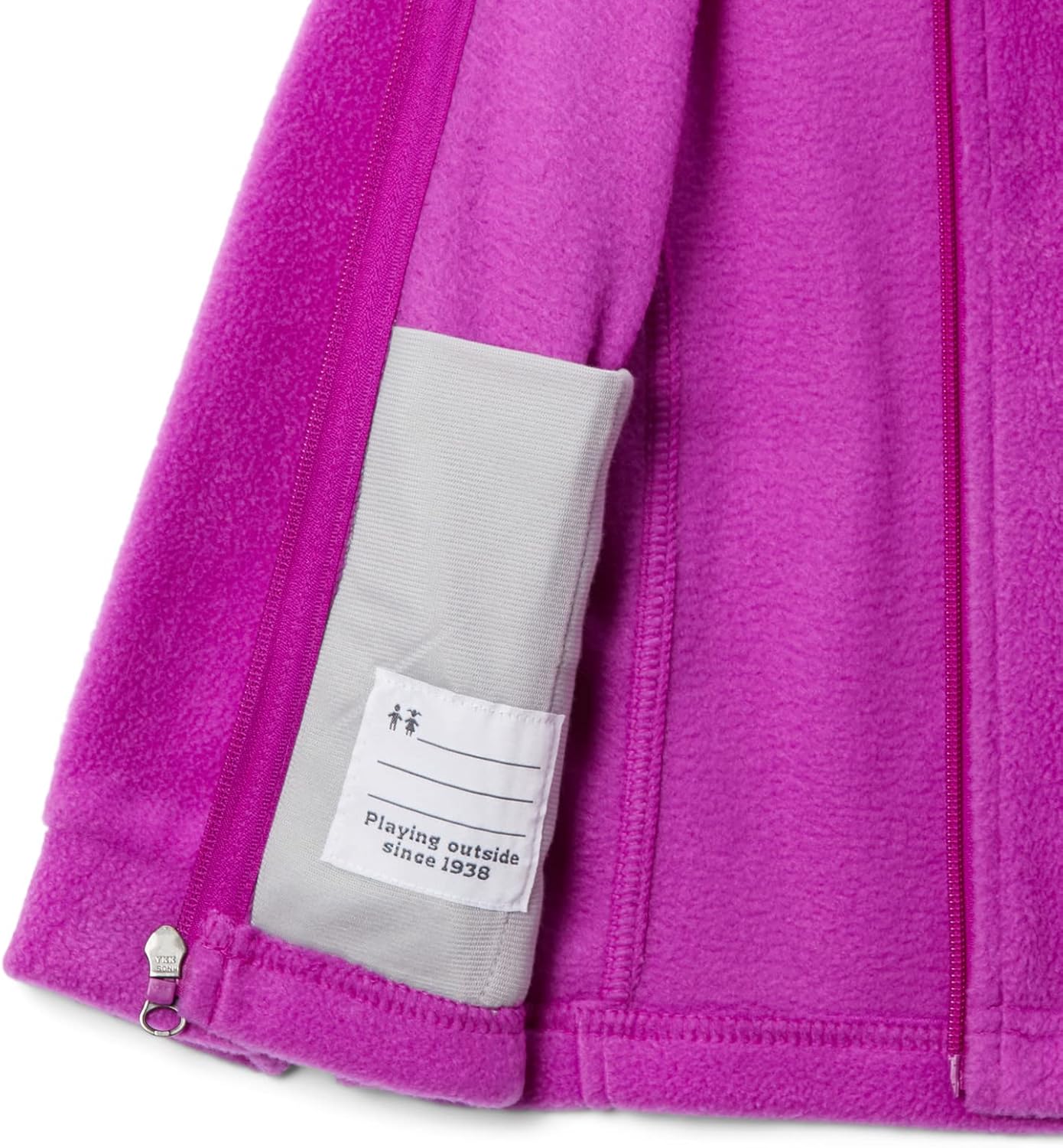 Флисовая куртка Columbia Unisex-Baby Benton Springs, Bright Plum — фото 3